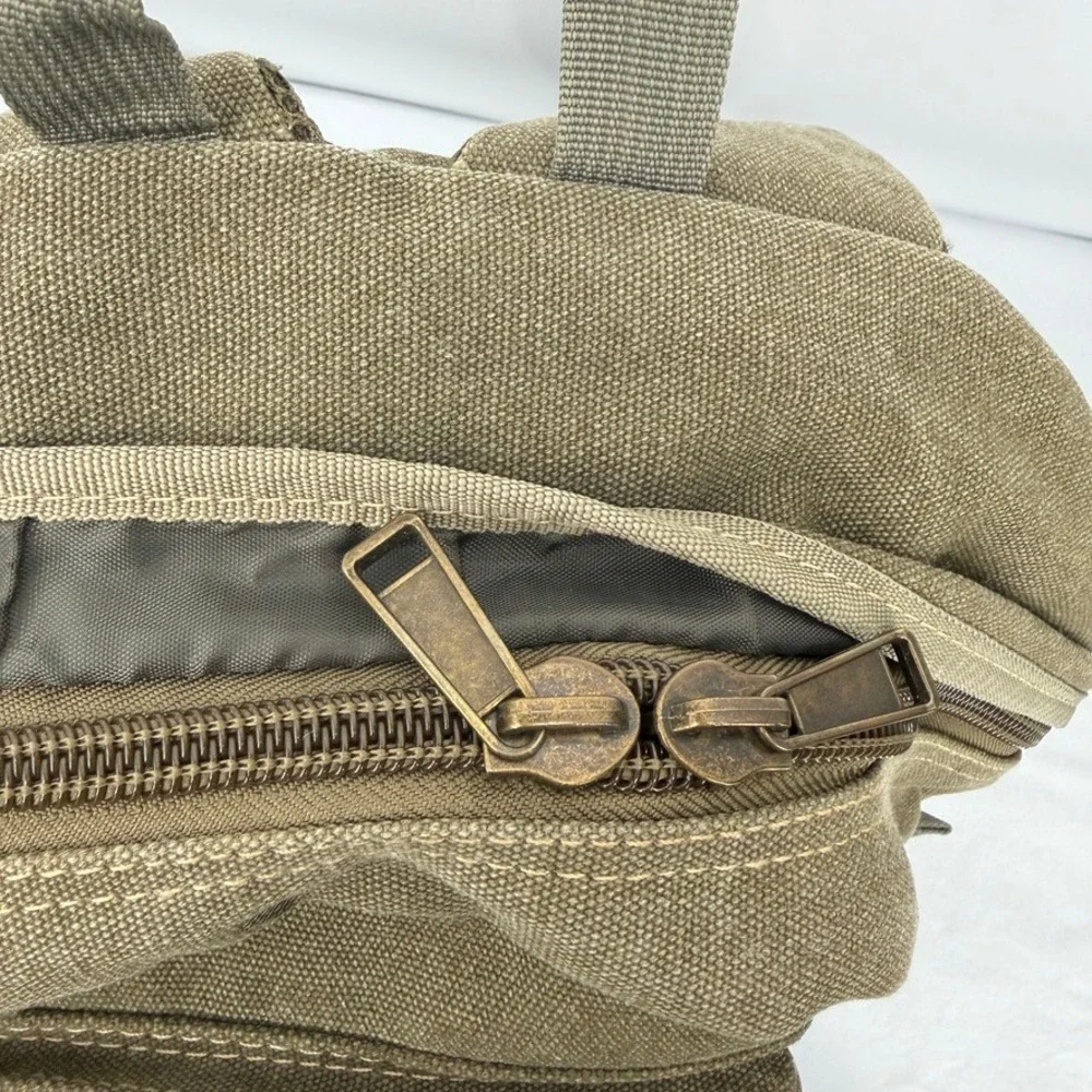 Source Unknown canvas backpack